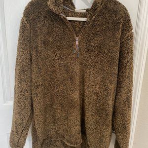 ROWM Teddy Quarter zip